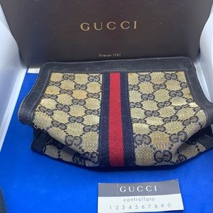 Gucci GG Guccisimo vintage‎ makeup bag